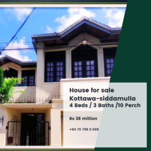 Rs 38 M House for sale in Kottawa