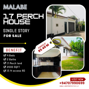 Rs 40 M House for sale in Malabe