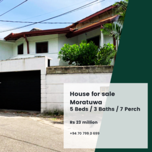 Rs 23 M House for sale in Moratuwa