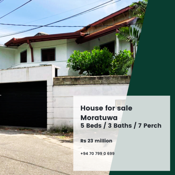 Rs 23 M House for sale in Moratuwa