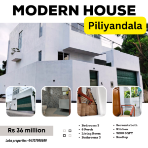 Modern Brand New House for Sale in Piliyandala