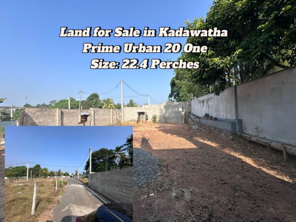 Land for Sale in Kadawatha - Prime Urban 20 One
