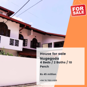 4BR House for sale in 16th Lane, Ananda Balika Mawatha, Pagoda Road, Kotte Nugegoda