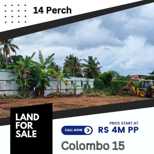 Valuable Land in a highly residential area from St. Mary's Lane, Colombo 15.