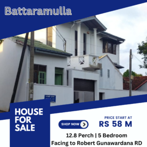 Commercial value House for sale in Battaramulla