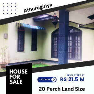 20 Perch | House for sale in Athurugiriya