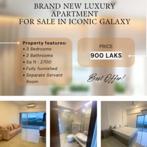 Luxury apartment for sale in Iconic Galaxy