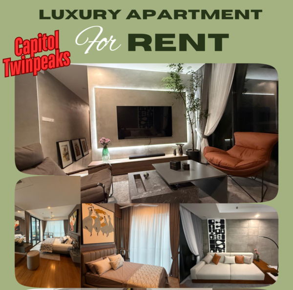 Capitaol twinpeaks apartment for Rent