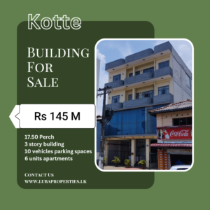 Commercial building for sale in Kotte