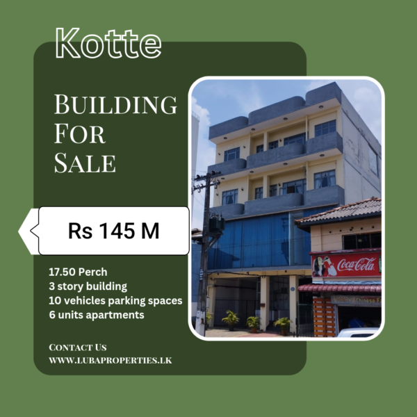 Commercial building for sale in Kotte