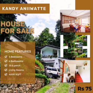 Charming Country-Style Estate Bungalow for Sale – Anniwatte, Kandy