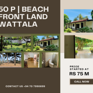 50 Perch | Beach view House for sale in Wattala