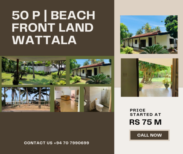 50 Perch | Beach view House for sale in Wattala