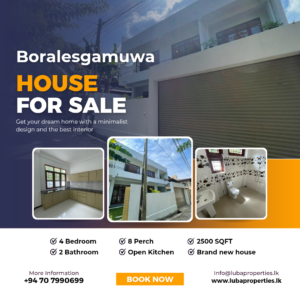 Brand new House for sale in Boralesgamuwa