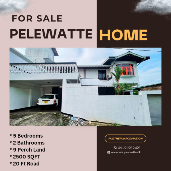 2-Unit House for Sale in Pelawatta – LKR 45 Million