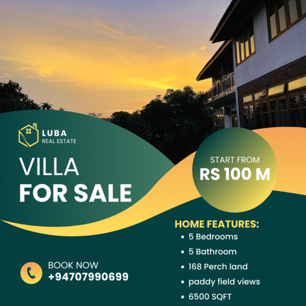168 Perch Luxury villa for sale in Kirillawala | Kadawatha