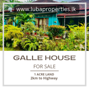 203 Perch Land | House for sale in Galle