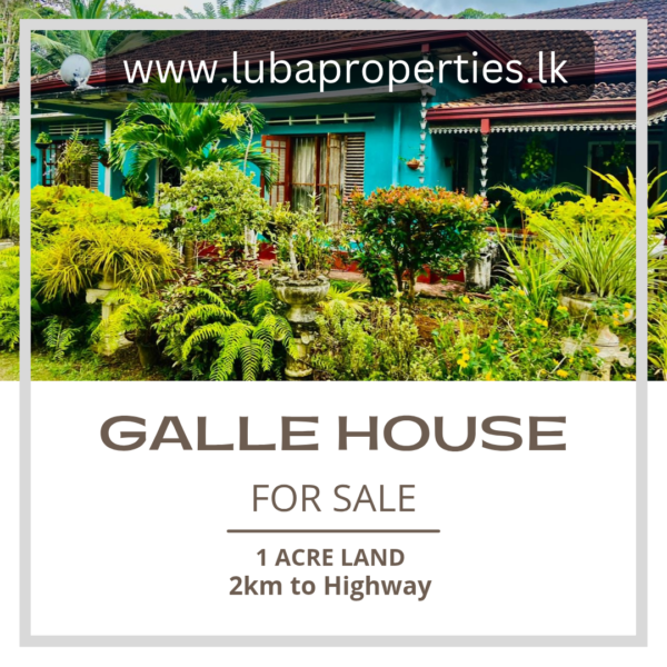 203 Perch Land | House for sale in Galle
