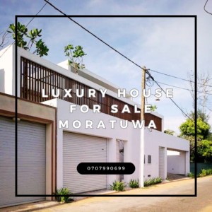 Architect design luxury House for sale in Moratuwa