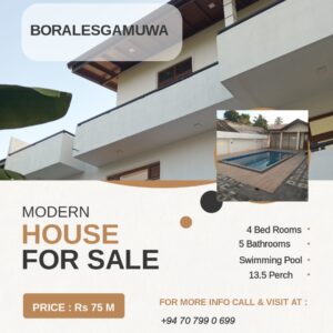 Luxury House for sale | Boralesgamuwa