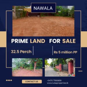 32.5 Perch Land for sale in Nawala
