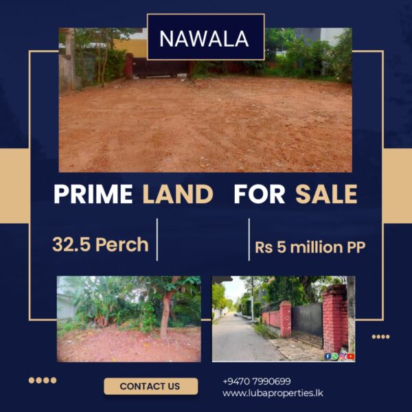 32.5 Perch Land for sale in Nawala
