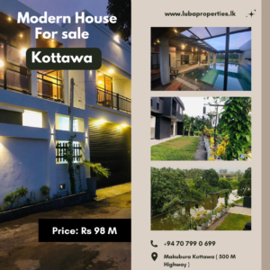 Luxury House with swimming Pool In Kottawa