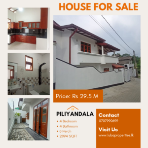 Brand new House for sale in Piliyandala