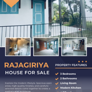 4.2 Architect design House for sale in Rajagiriya