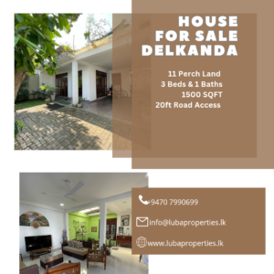 11 Perch House for sale in Delkanda ( Nugegoda )