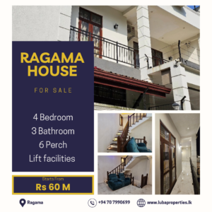3 story House for sale in Ragama