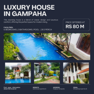 Luxury House for sale in Gampaha