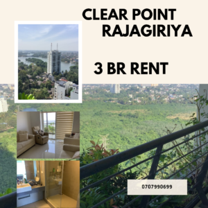 3 BR apartment for Rent in Clearpoint - Rajagiriya
