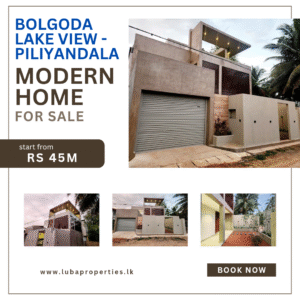 Modern House with Bolgoda Lake view in Piliyandala