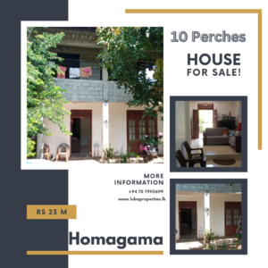 10 Perch | House for sale in Homagama