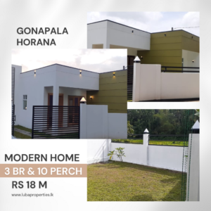 LKR 18 M Modern House for sale in Gonapala, Horana