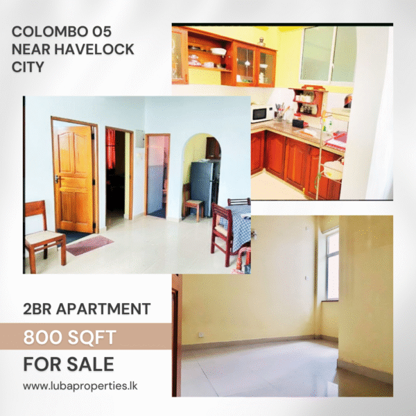 2 BR apartment for sale in Colombo 05