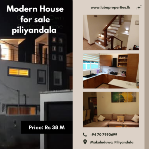 Modern House for sale in Piliyandala ( Makuluduwa )