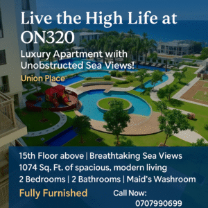 Live the High Life at On320 – Luxury Apartment with Unobstructed Sea Views!