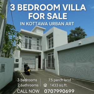 Stunning 3-Bedroom Villa for Sale in the Heart of Kottawa