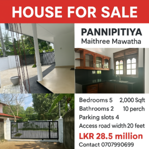 LKR 28.5 M House for sale in Kottawa