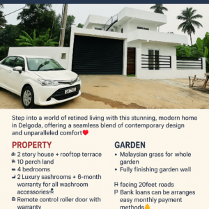 Brand new House for sale in Delgoda