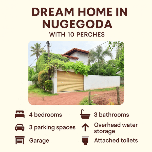 4 Bedroom House for sale in Nugegoda