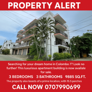 Luxury Apartment complex for sale in Colombo 07