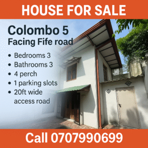 House for sale in colombo 05
