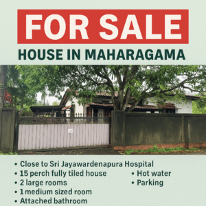15 Perches House for sale in Maharagama