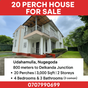 20 Perch New House for sale in Nugegoda