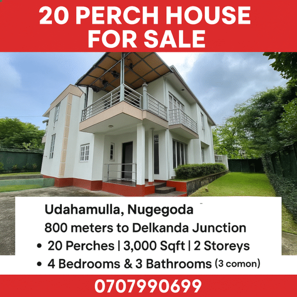 20 Perch New House for sale in Nugegoda