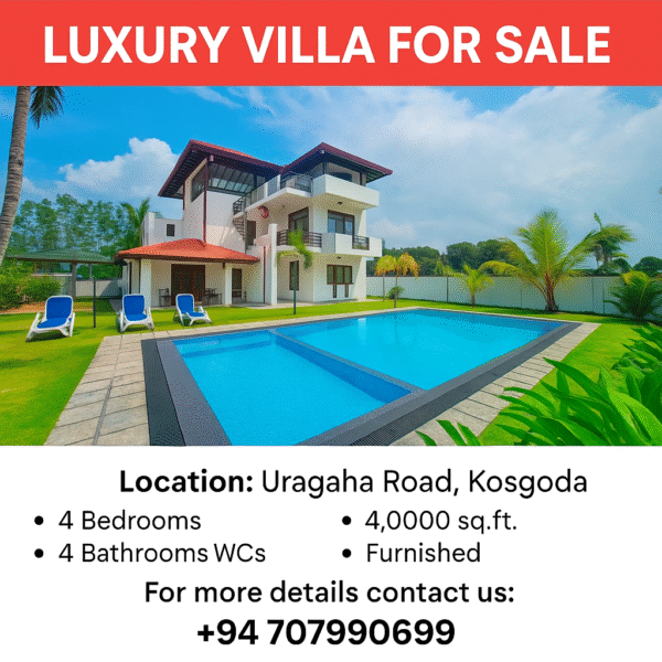 Luxury Villa for sale in Kosgoda