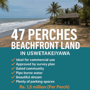 Beach front Land for sale